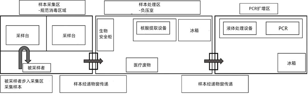 生物实验室布局平面图_生物实验室布置_微生物实验室布局图
